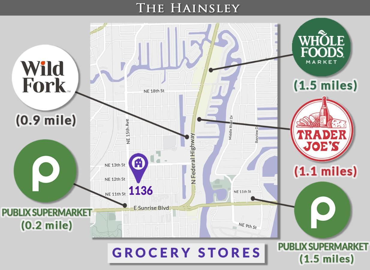 Hainsley Apartments At 1136 Fort Lauderdale Zewnętrze zdjęcie